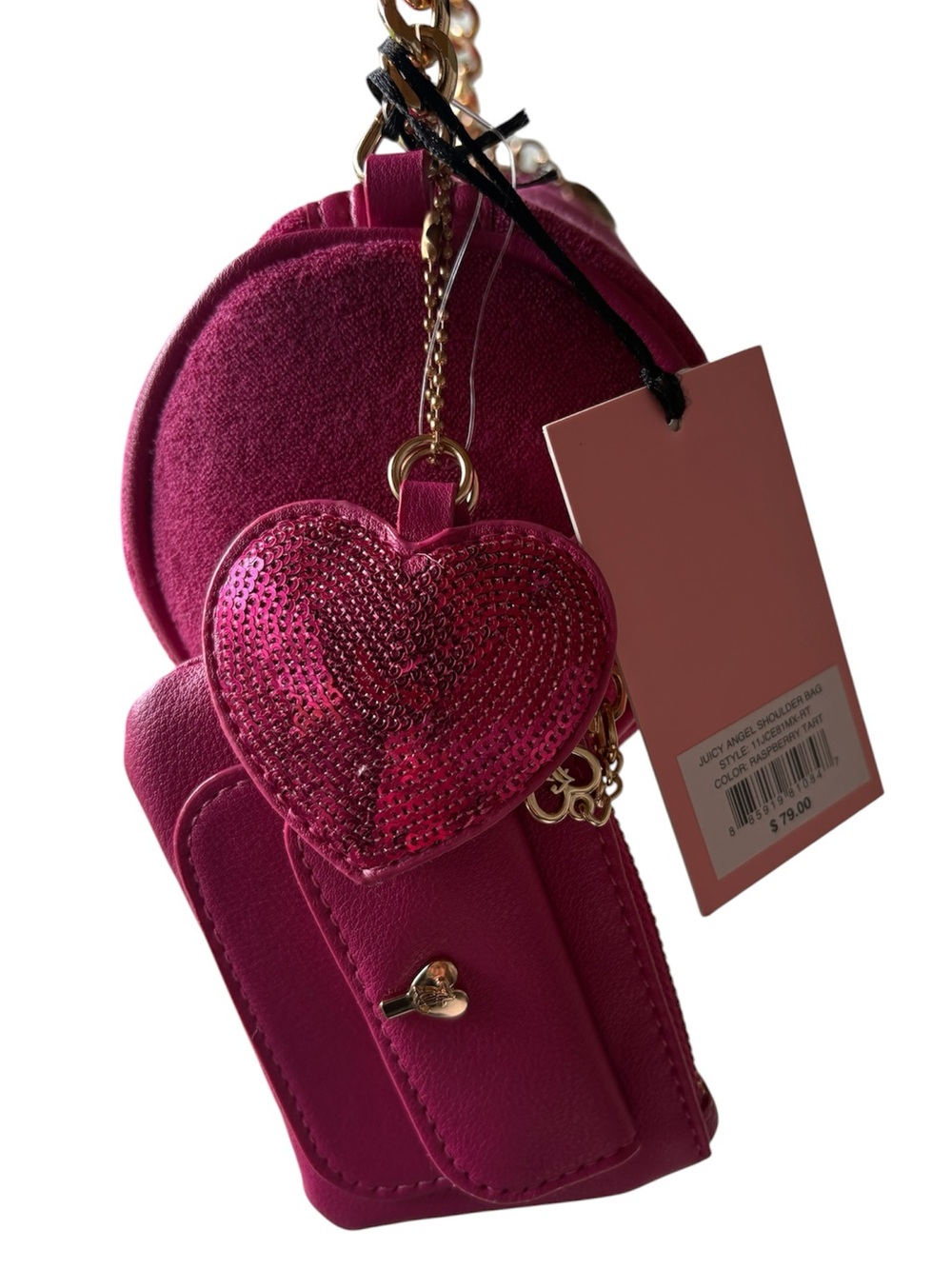 Juicy Couture Velour barrel bag - Picture 5 of 7